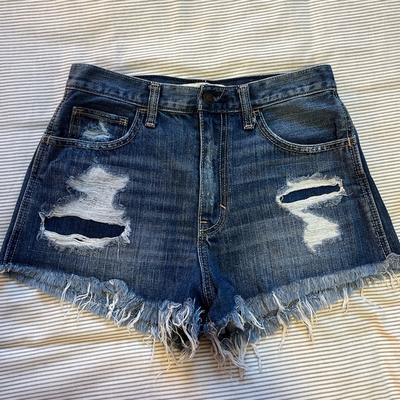 hollister high rise denim short - Picture 3 of 4